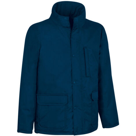 Parka impermeable con capucha M Azul marino orión