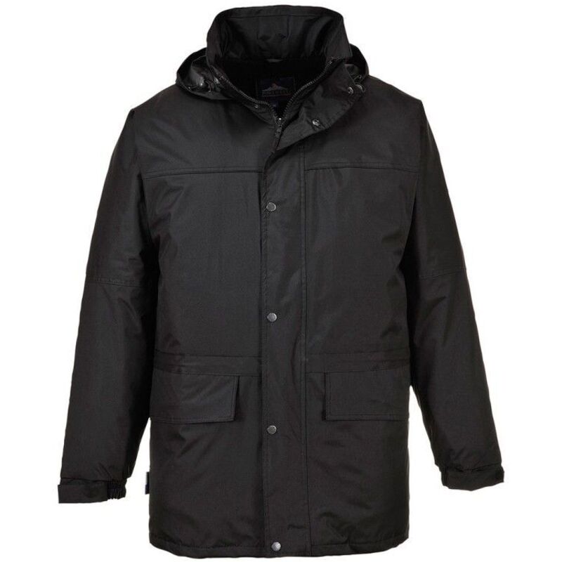 Parka imperméable doublée polaire Portwest Oban Noir xxl