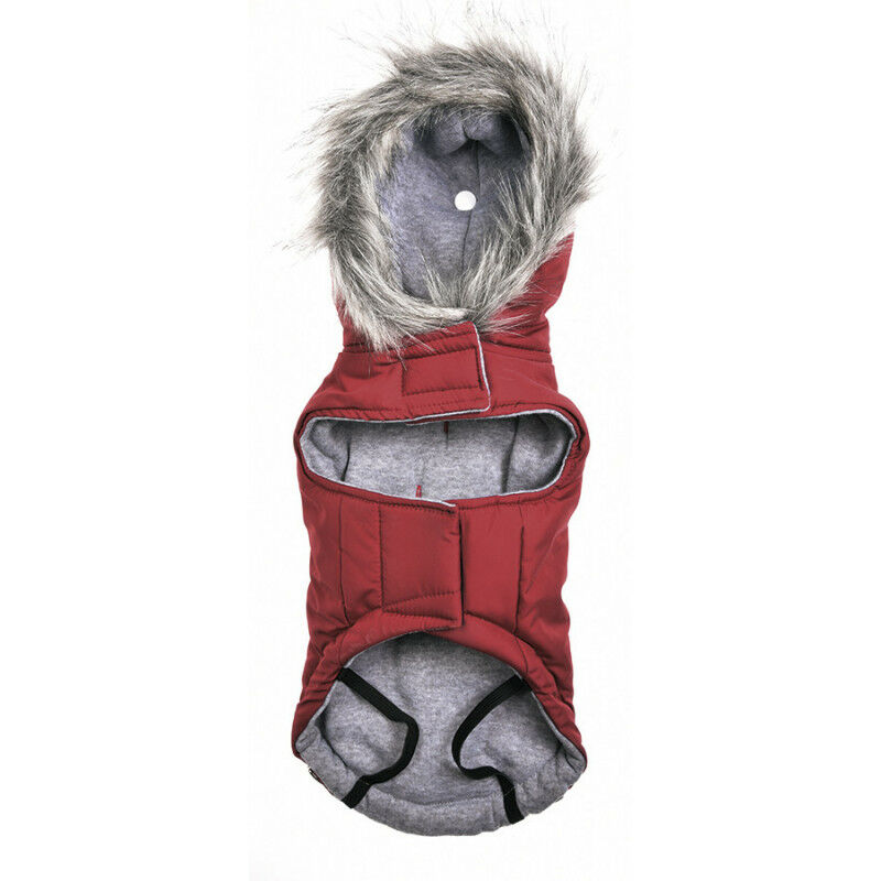 

Parka roja capucha Oh my dog ! T40