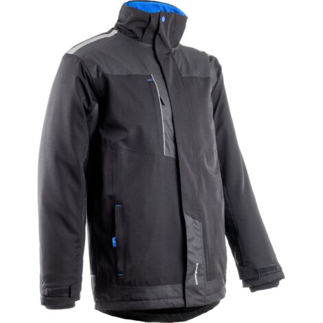 Parka Softshell 3 couches matelassée imperméable Coverguard TAMIA Noir M