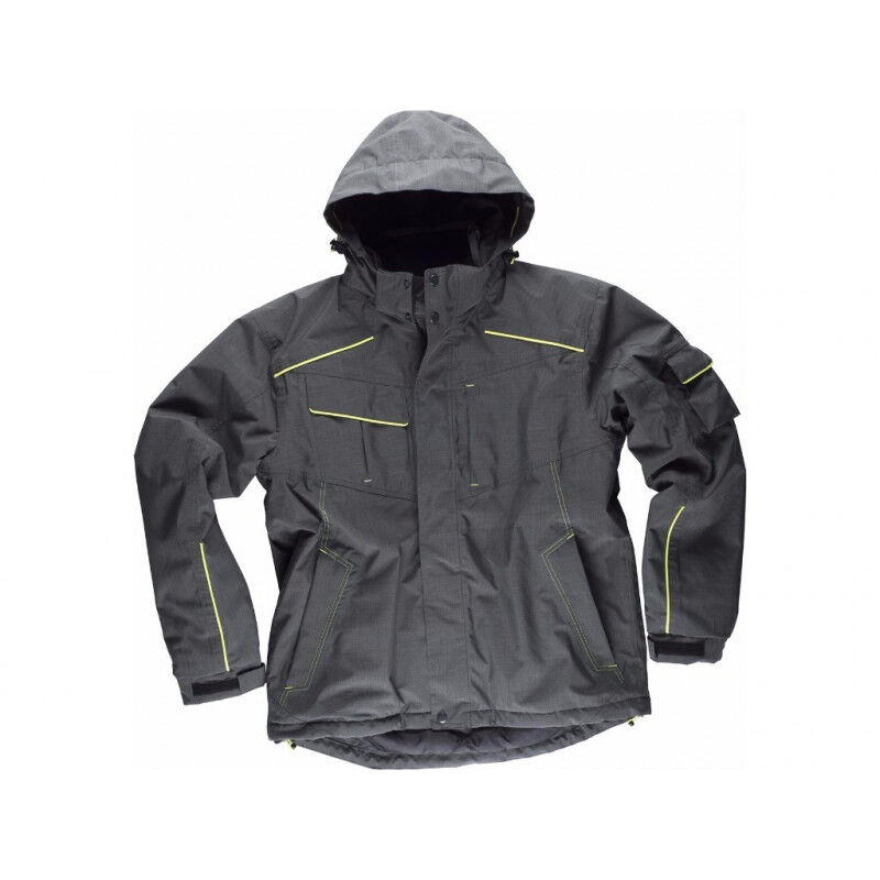 

Parka acolchada e impermeable con costuras termoselladas WORKTEAM Sport S1150 | Gris - XXL