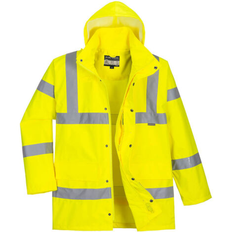 Parka traspirante Hi-vis Colore: Giallo Taglia S - Portwest