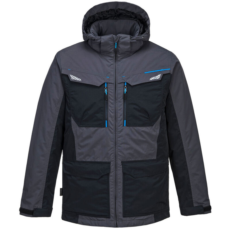 Parka Wx3 Farbe, Metallic Grau Größe M - Portwest