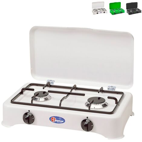 Parker 5326CGPM Fornello 2 Fuochi a Gas Metano per Uso Esterno