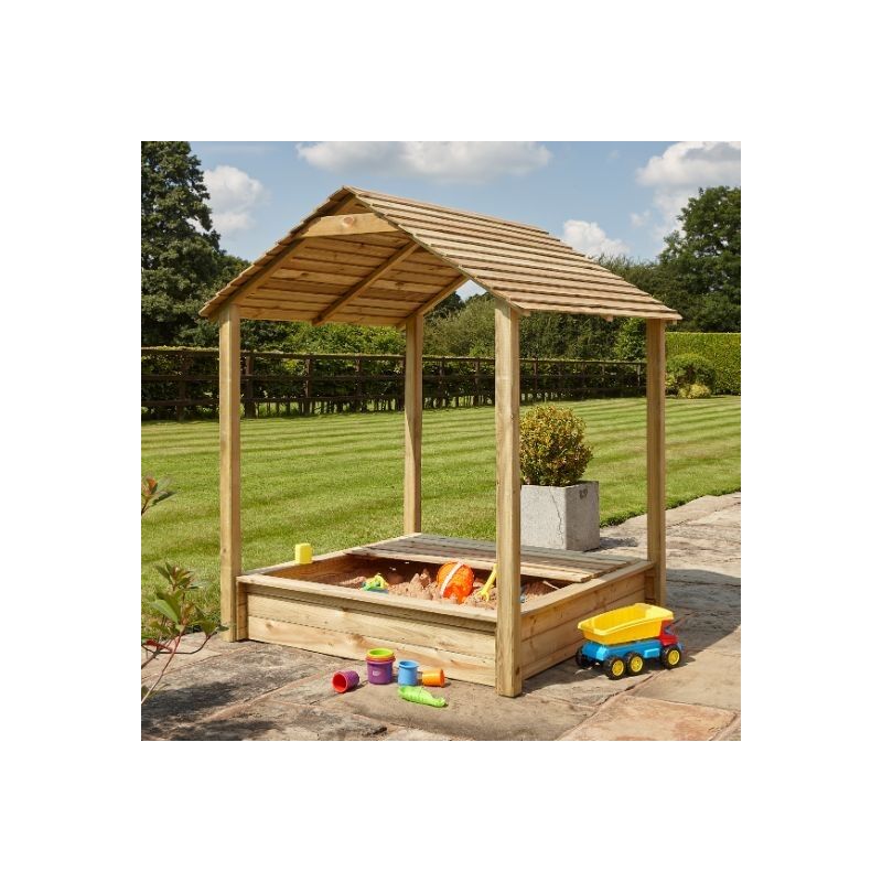 Rowlinson - Parkland Sandpit with Roof
