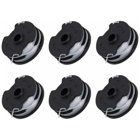 Parkside Akku-Rasenmäher Prta 20-Li C3 Ian351753Pack mit 6 Ersatzspulen für Freischneider 2