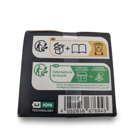 PARKSIDE - Batterie rechargeable - 12V 2,5Ah - Technologie Li-Ion - Haute performance +25% - Voir photos