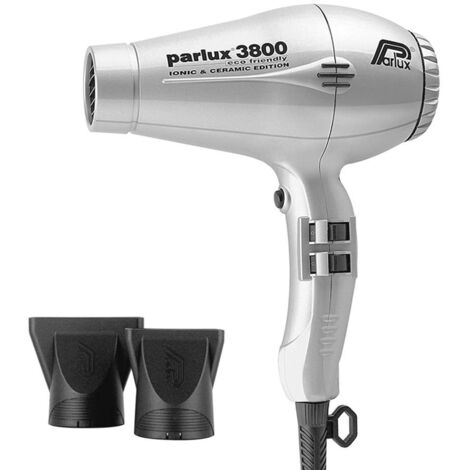 Parlux 3800 Eco Friendly Ionic &amp Ceramic Silver - dryer - dryer
