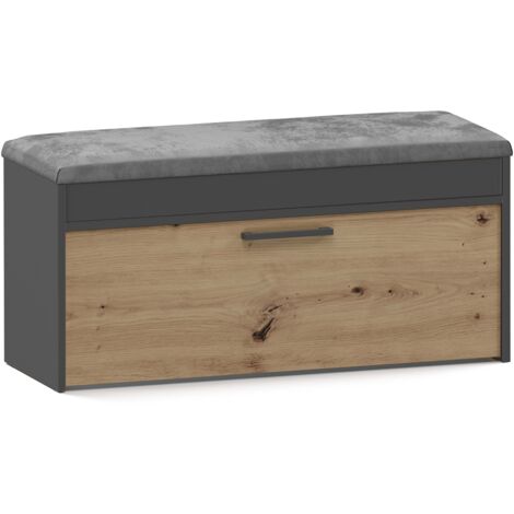 Parma Schuhschrank PARMA ANTHRAZIT ARTISAN