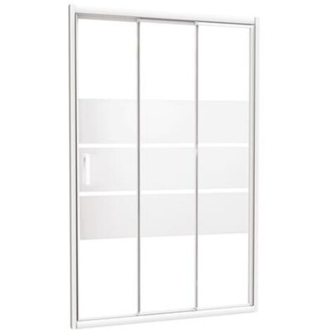 Paroi 3 volets coulissants AUMEA - L 120 x H 185 cm - ONDEE By Ayor