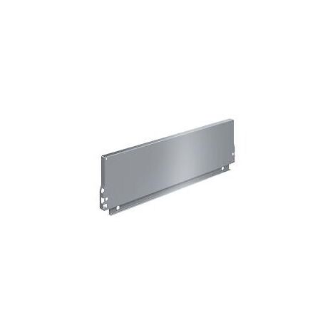 Paroi arrière hauteur 144mm acier gris 600 mm - HETTICH