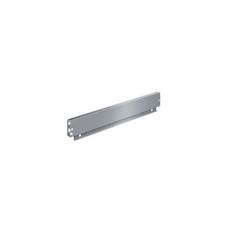 Paroi arrière hauteur 70mm acier gris 600 mm - HETTICH