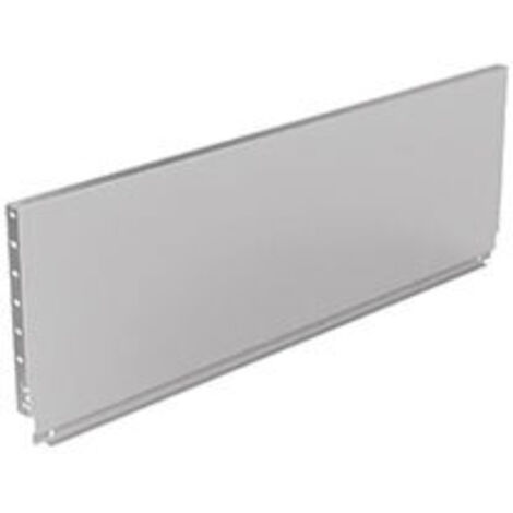 Paroi arrière standard hauteur 282 - Largeur de caisson : 600 mm - Décor : Argent - HETTICH