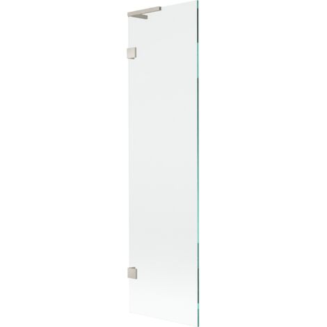 Paroi de baignoire Mexen Lunar L 1 vantail 50 x 150 cm, transparent, nickel brossé - 897L-050-000-97-00