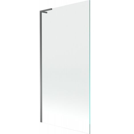 Paroi de baignoire Mexen Next L 1 volet 90 x 150 cm, transparent, gun metal - 895-090-000-03-00-95
