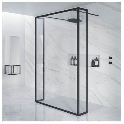 Paroi de douche italienne LUCID 404 swing RIHO 100x40x200 cm