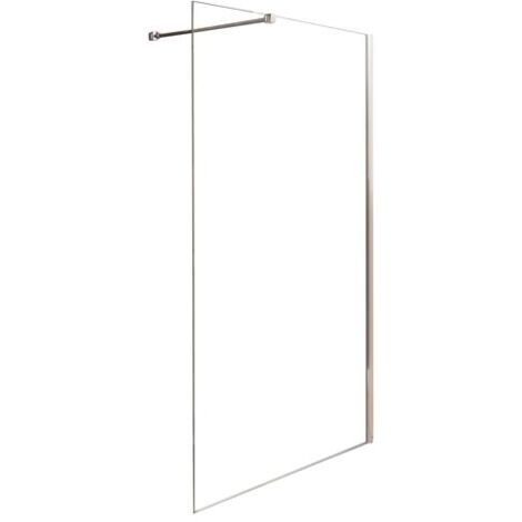 SANSWISS Walk-In Easy Paroi Fixe 80cm Rév. Verre Clair