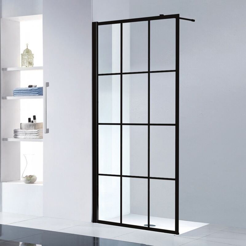 Paroi de douche LOFT BLACK 100cm