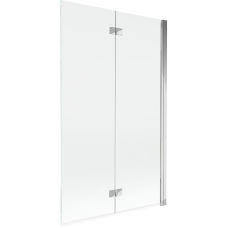 Paroi de douche Mexen Mist, 2 volets, droit 110 x 150 cm, transparent, chromé - 8A9-110-002-01-00-P