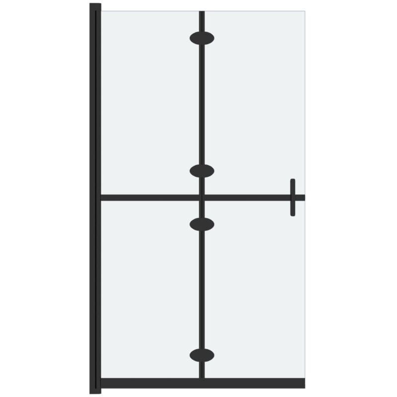 Vidaxl - Paroi de douche pliable Verre esg dépoli 70x190 cm