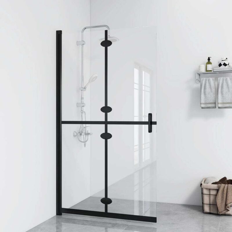 Vidaxl - Parete Per Doccia Walk-in Pieghevole In Vetro Esg 120x190 Cm