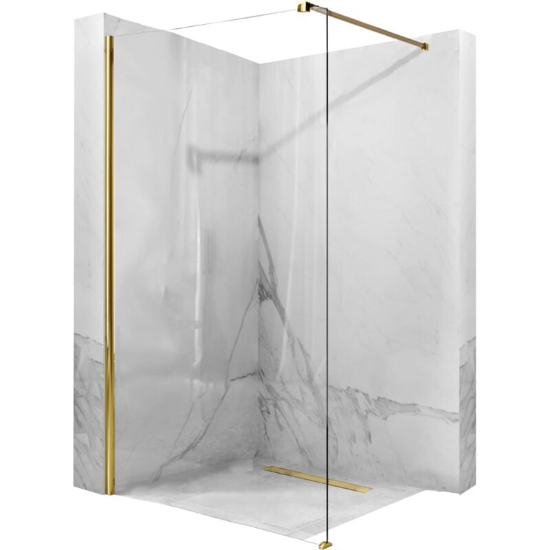 Paroi de douche REA aero gold n 80 walk in