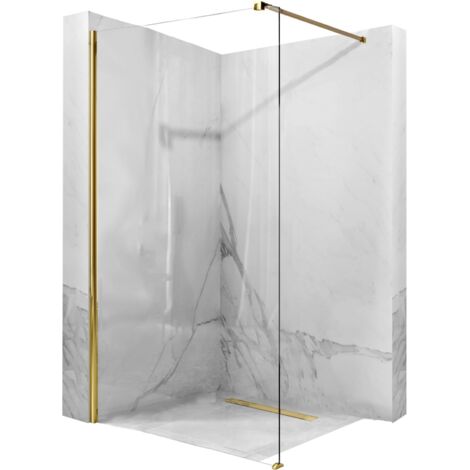 PAROI DE DOUCHE REA AERO GOLD N 80 WALK IN