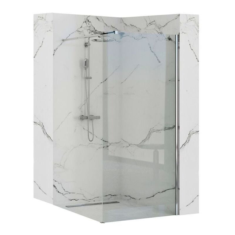 Paroi De Douche Rea Aero N 70 Transparent