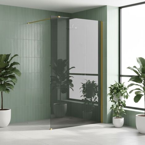 Paroi De Douche Rea Flexi Grey Gold 120