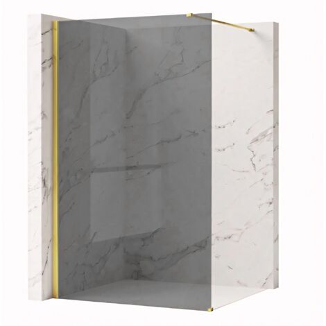 Paroi De Douche Rea Flexi Grey Gold 80
