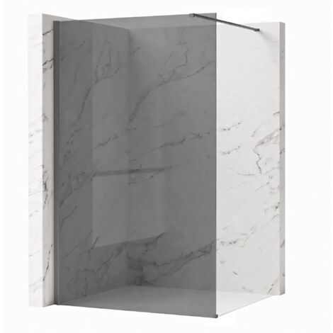 Paroi De Douche Rea Flexi Grey Titanium 100