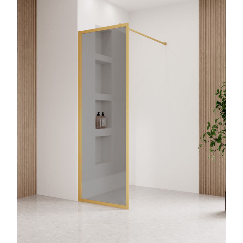 Badplaats - Douche à l'italienne Georgia 70 x 200 cm - Or - Douche à l'itali