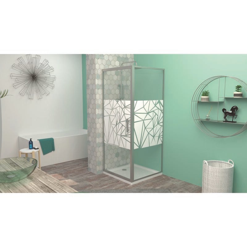 Ondee - Façade ekla - Pivotante - Finition Sérigraphié - 90x185cm