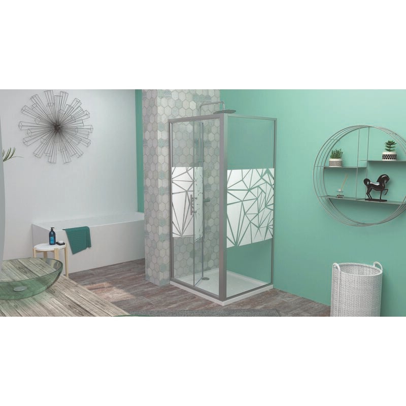 Façade ekla - Pliante - Finition Sérigraphié - 90x185cm