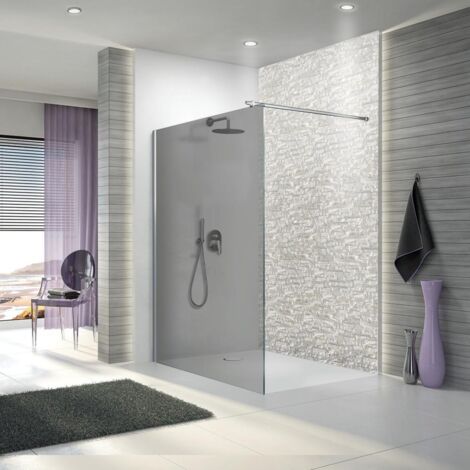 Paroi fixe OPEN 2 pour douche ouverte 100 VT LEDA L13OP61033