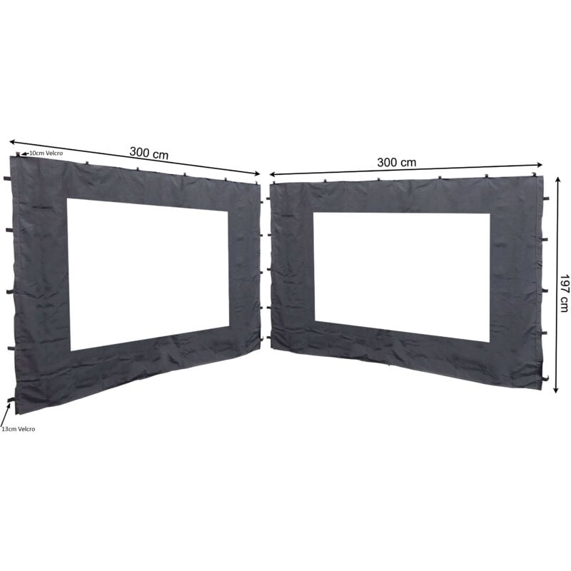 Remplacement Toit 125x204cm uv 50 tour de jeu bleu