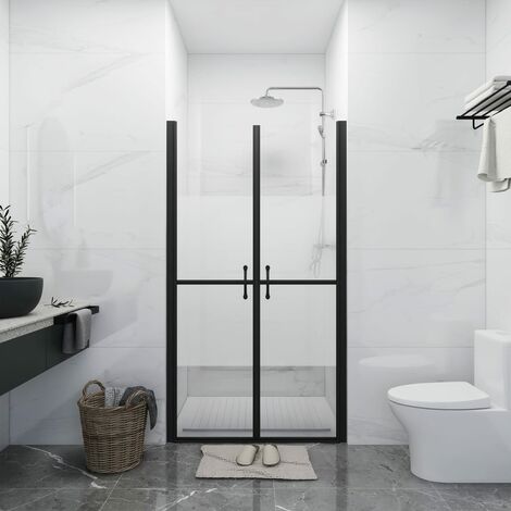 Paroi Porte de Douche Durable ESG demi-dépoli (68-71)x190 cm -Q4454