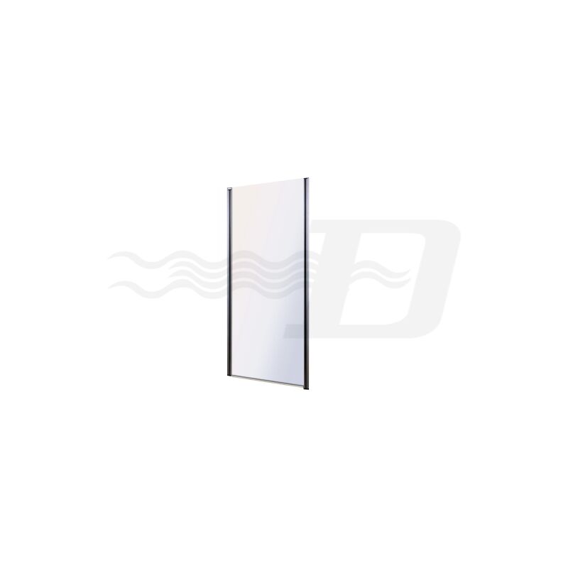 Dianhydro - troisiA me vitre fixe pour cabine de douche Selene blanche 78-80 cm 185h