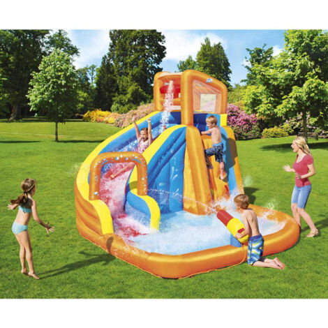Parque acuático con tobogán Turbo Splash Bestway