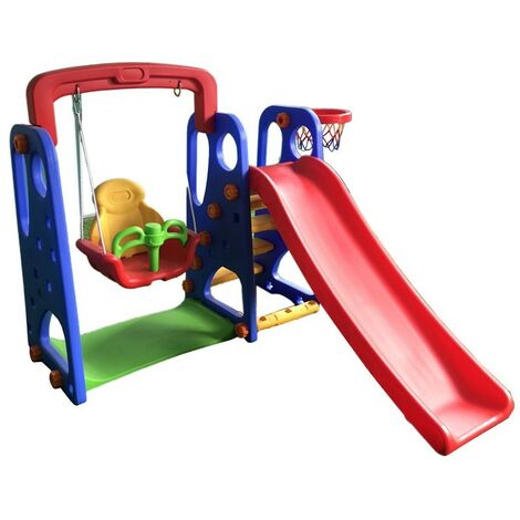 Parque infantil 3 en 1: Azul - Azul