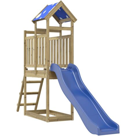 Parque infantil de exterior madera de pino impregnada vidaXL