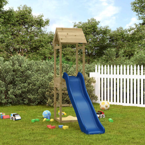 Parque infantil de exterior madera de pino impregnada vidaXL