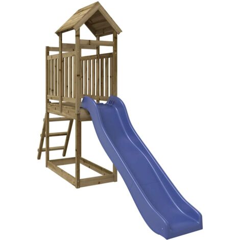 Parque infantil de exterior madera de pino impregnada vidaXL