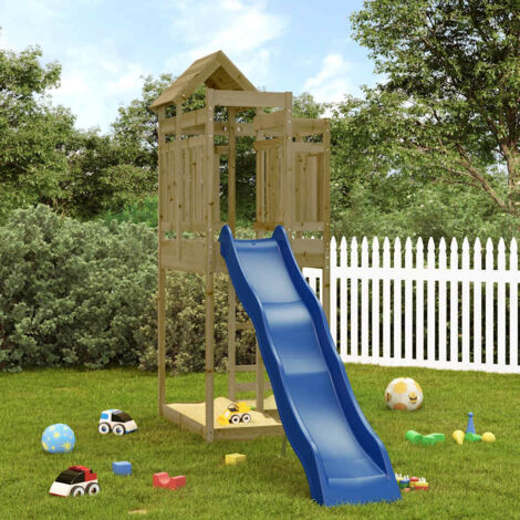 Parque infantil de exterior madera de pino impregnada vidaXL