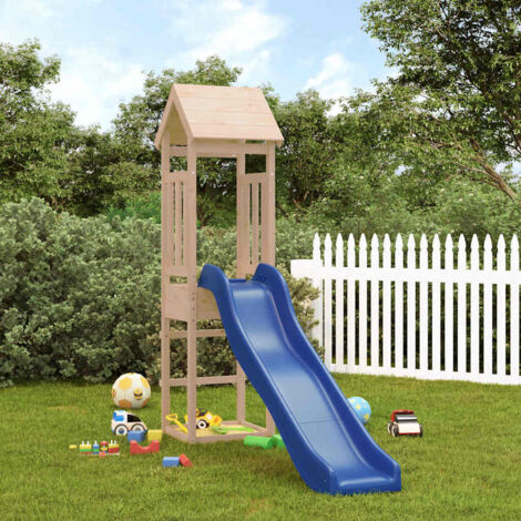 Parque infantil de exterior madera maciza de pino vidaXL