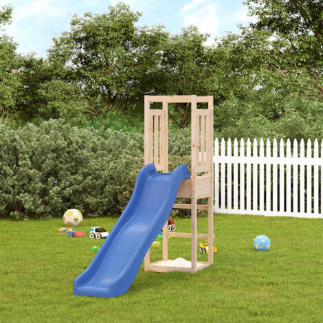 Parque infantil de exterior madera maciza de pino vidaXL