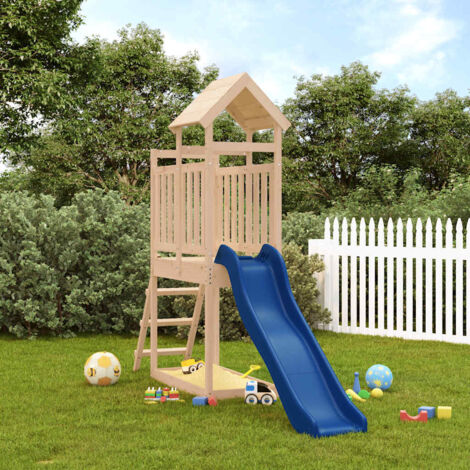 Parque infantil de exterior madera maciza de pino vidaXL