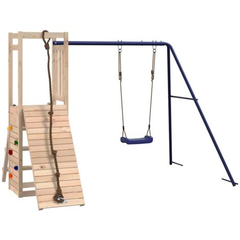 Parque infantil de exterior madera maciza de pino vidaXL