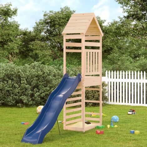Parque infantil de exterior madera maciza de pino vidaXL