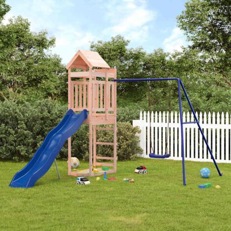 Parque infantil de exterior madera maciza Douglas